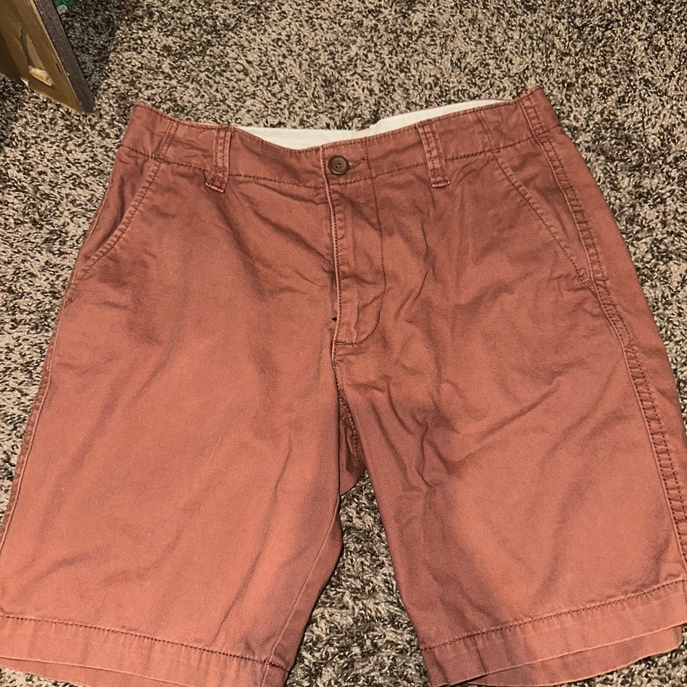 Men Blue and Rust Casual Shorts Set - Picture 6 of 6